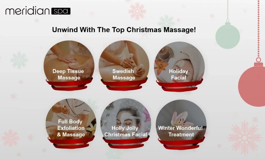 unwind with the top Christmas massage