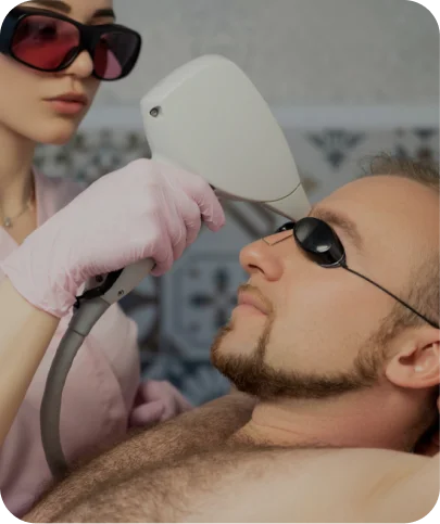 Between Brow Laser Hair Removal - Men