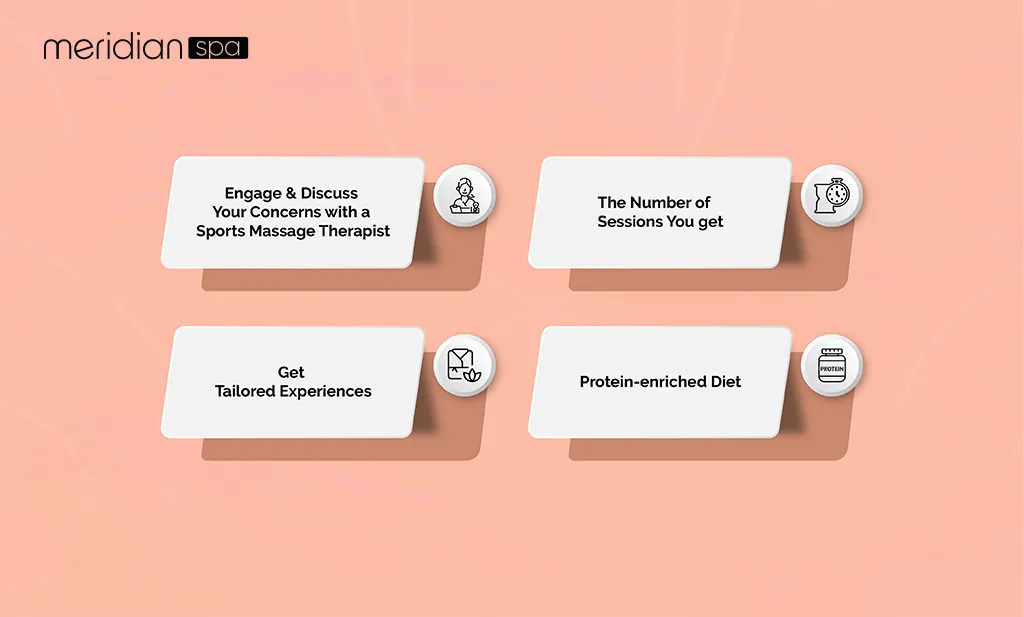 Infographic: Tips about sports massage for runners