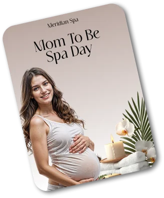 Mom to be spa day gift card