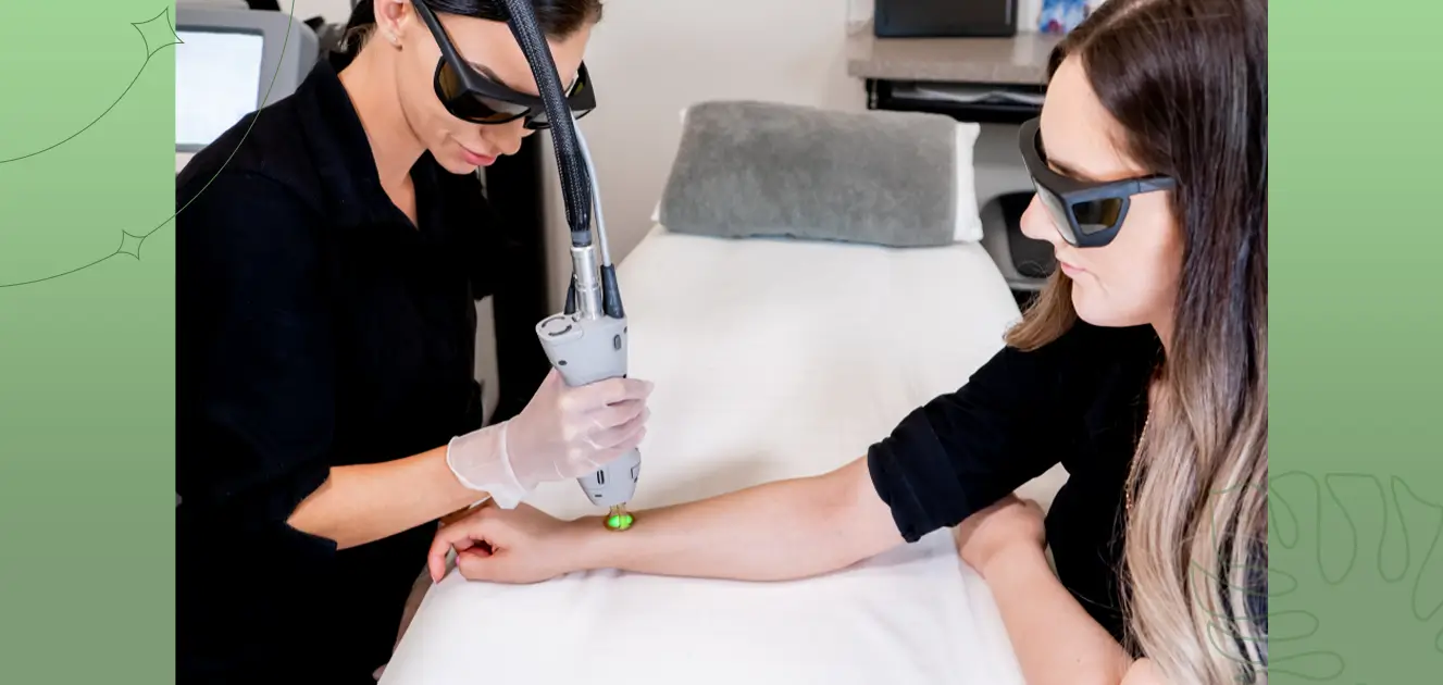 YAG Laser Treatment Restores Clear Skin