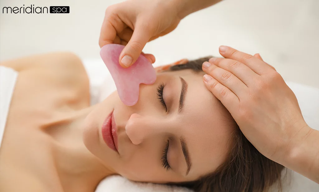 Rose Quartz Crystal Facial